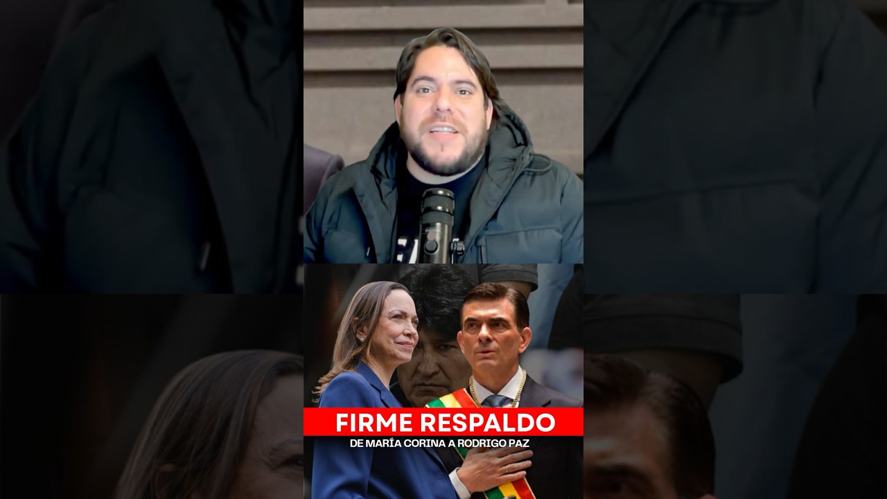 🇻🇪🇧🇴 &iexcl;MAR&Iacute;A CORINA SALE EN DEFENSA DE BOLIVIA Y RESPALDA A SU PRESIDENTE!: DETALLES #VENEZUELA