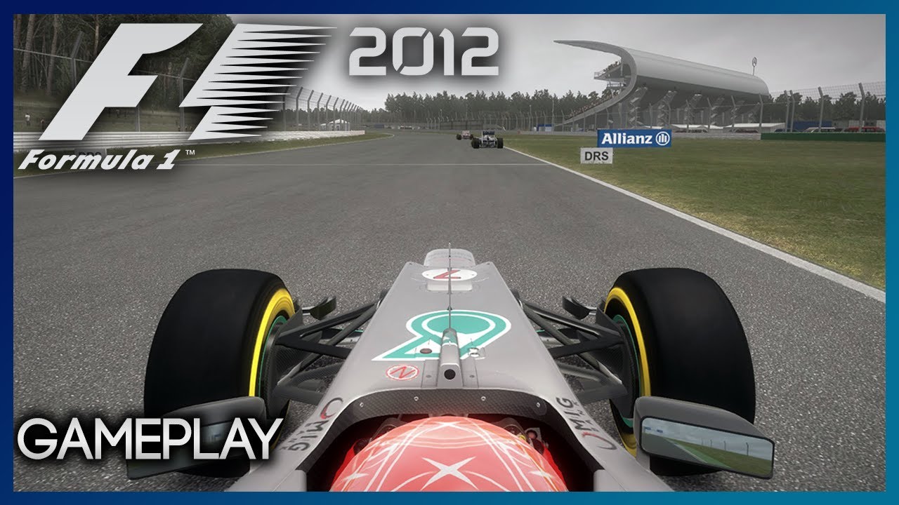 F1 2012 Gameplay Schumacher at Hockenheim