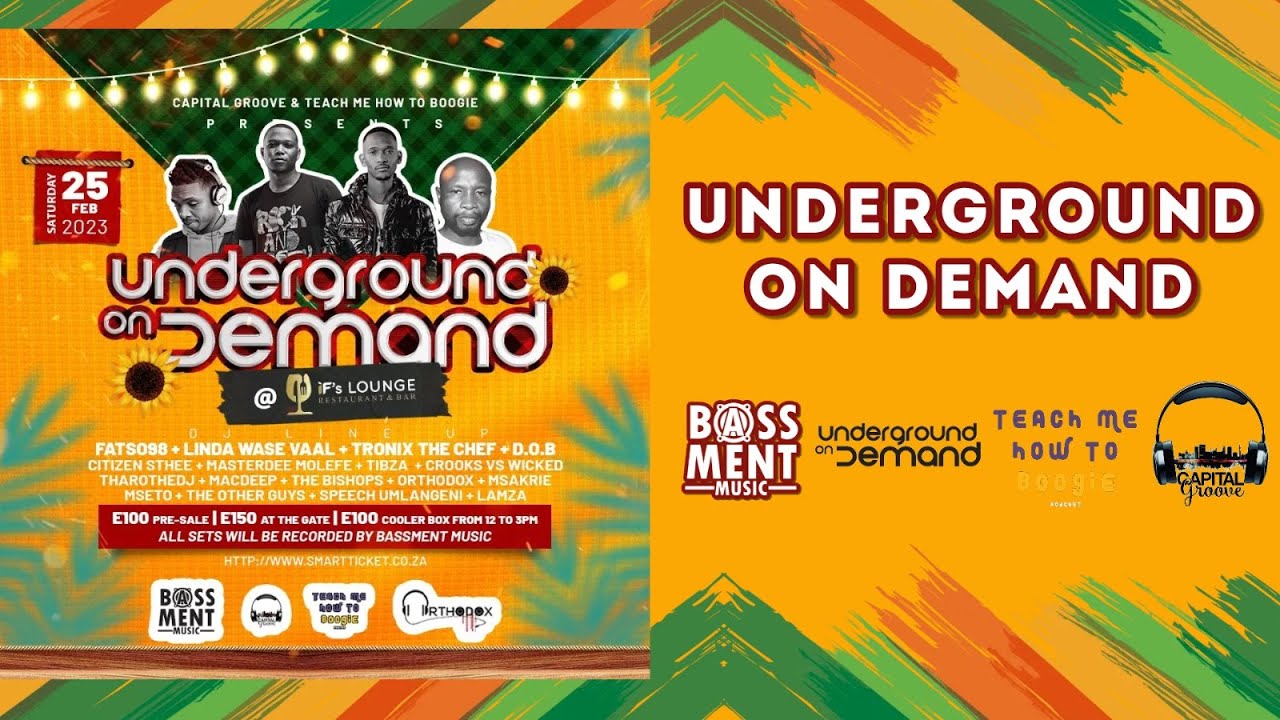 Linda WaSe Vaal, LIVE - UNDERGROUND ON DEMAND