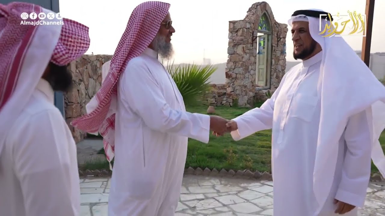 أمام أجمل إطلالة🕋🤍   مقتطفات من زيارة نجوم الأجاويد لملّاك شركة روافد النهرين