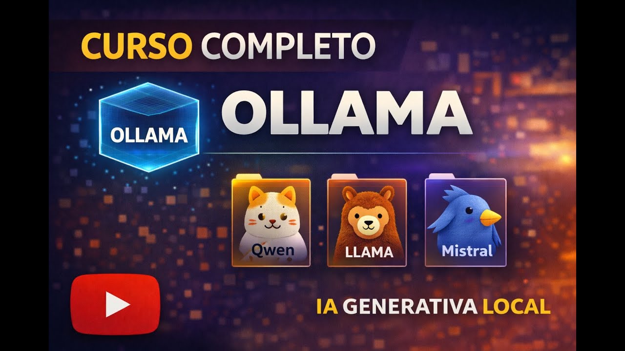 Curso de OLLAMA 2026: Tu propia Inteligencia Artificial en LOCAL (Instalación, Uso y Casos Reales)