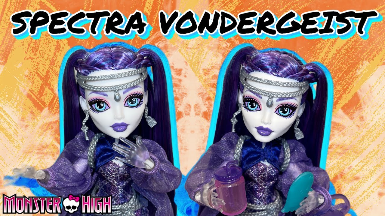 Monster High G3 SPECTRA VONDERGEIST Doll Unboxing & Review!