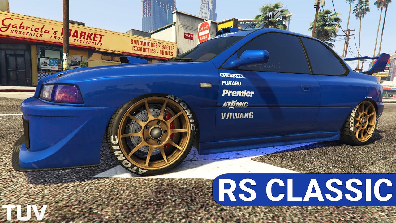 GTA 5 Online — настройки и уличные гонки Karin Sultan RS Classic! (обновление Los Santos Tuners)