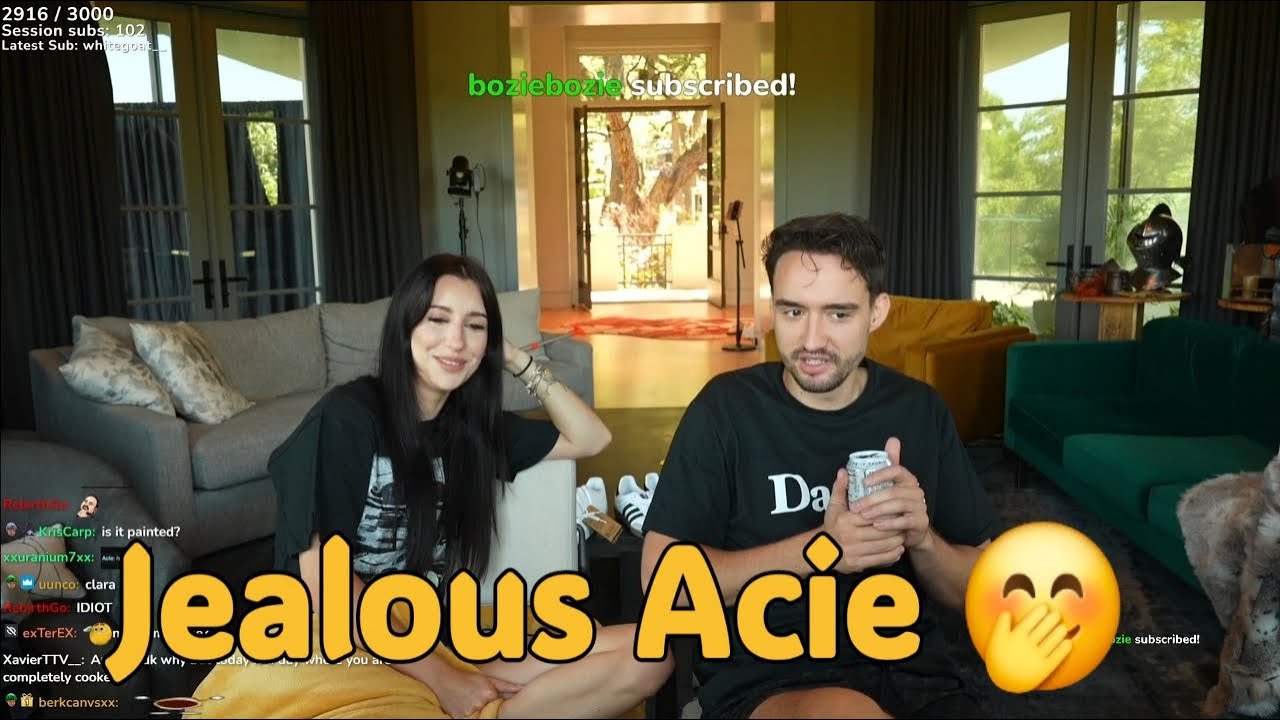 Arther make Acie jealous unintentional