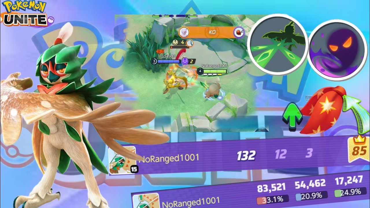 We Losted Hope !! Impossible To Win But... | #pokemonunite #pokemonunitegameplay #decidueye