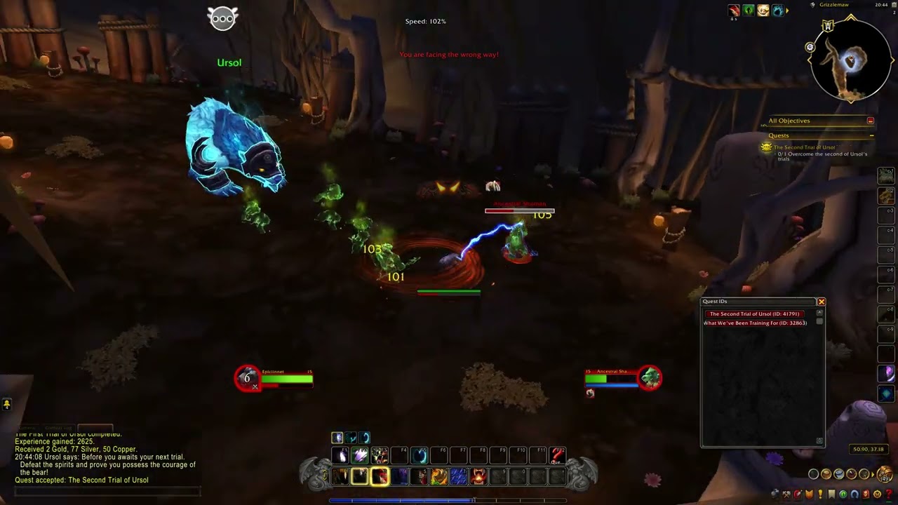 The Second Trial Of Ursol Quest ID 41791 WoW