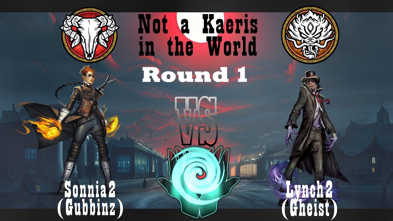 Malifaux World Series Not a Kaeris in the World Round 1  - Sonnia2 (Gubbinz) vs Lynch2 (Gheist)