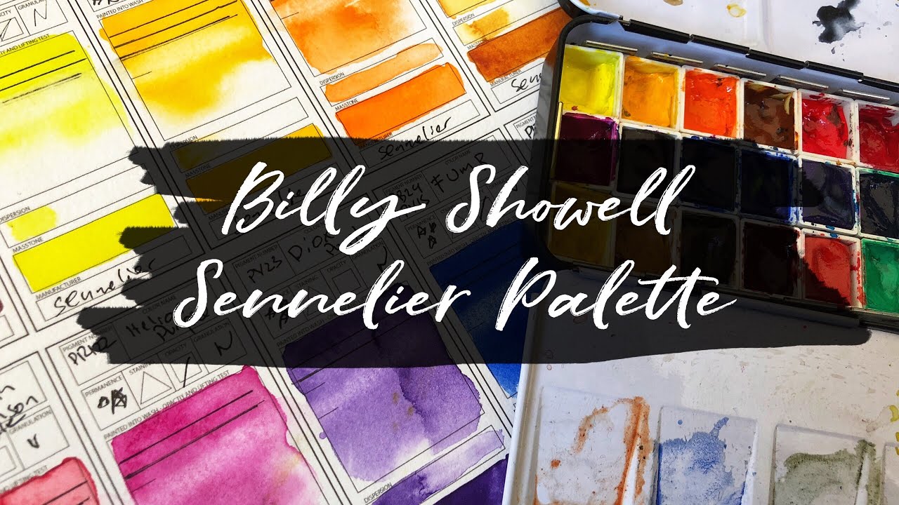 I Tried to Paint like Billy Showell | Art Supply Review and Collab with Coloring Karia