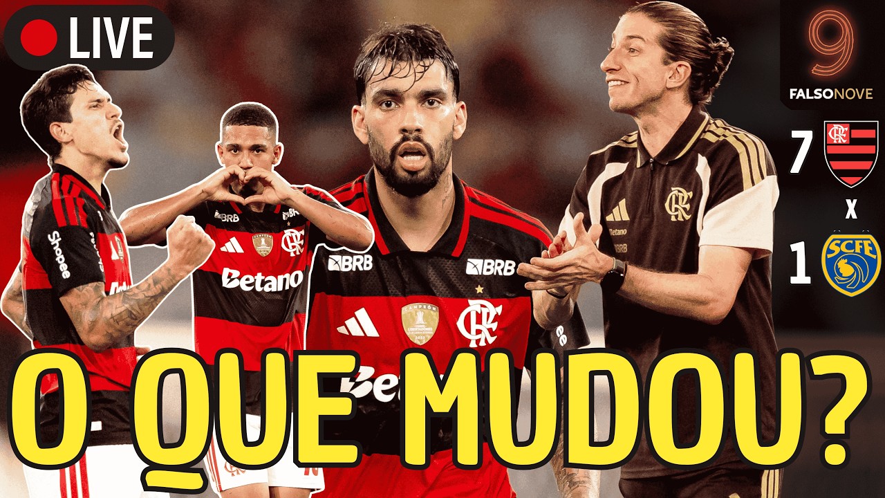 FLAMENGO RESPIRA! O QUE MUDOU NO 7x1, OS AJUSTES DE FILIPE LUÍS E O CAMINHO DA TEMPORADA