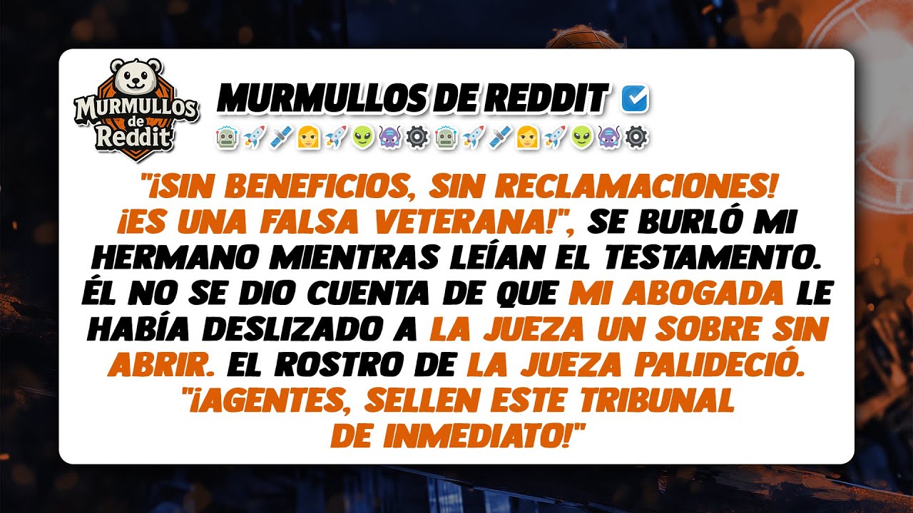 Mi Hermano Se Burló de Mi Servicio en el Tribunal, Hasta que la Orden de la Jueza lo Cambió Todo...