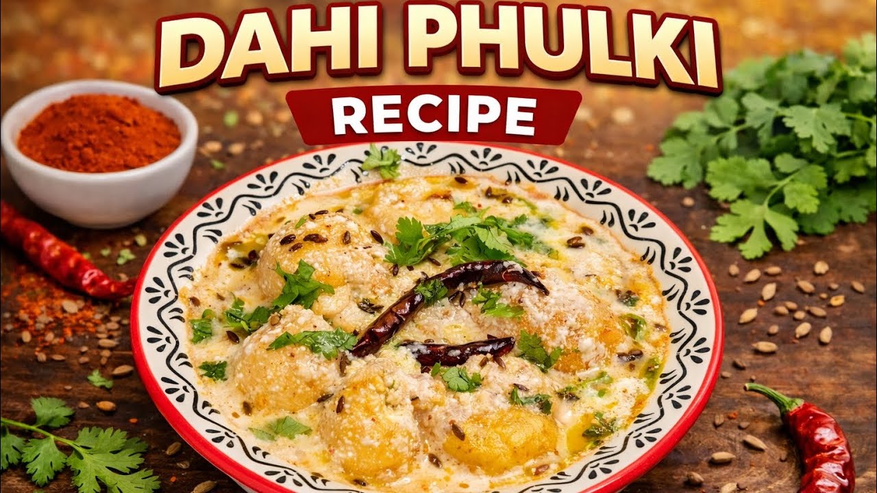 Iftar Special Dahi phulki Khane M Ek Dm Spongey 🌙✨