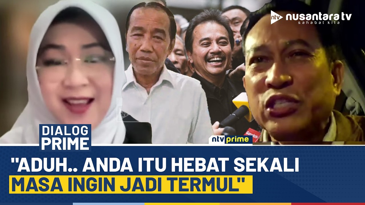 Panas! Debat Ijazah Jokowi Dr. Tifa vs David Pajung: Anda Itu Hebat Sekali Masa Ingin Jadi Termul