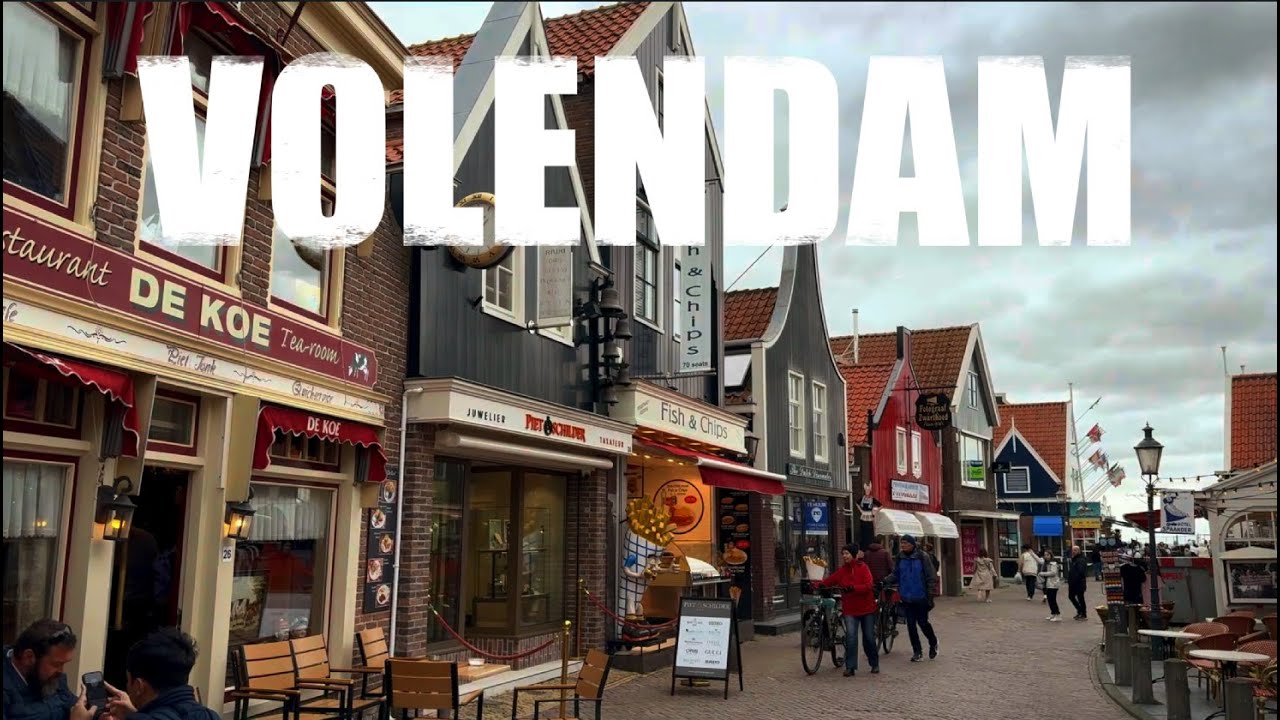 VOLENDAM Netherlands 🇳🇱 | Walking Tour of Volendam | Volendam Travel Guide