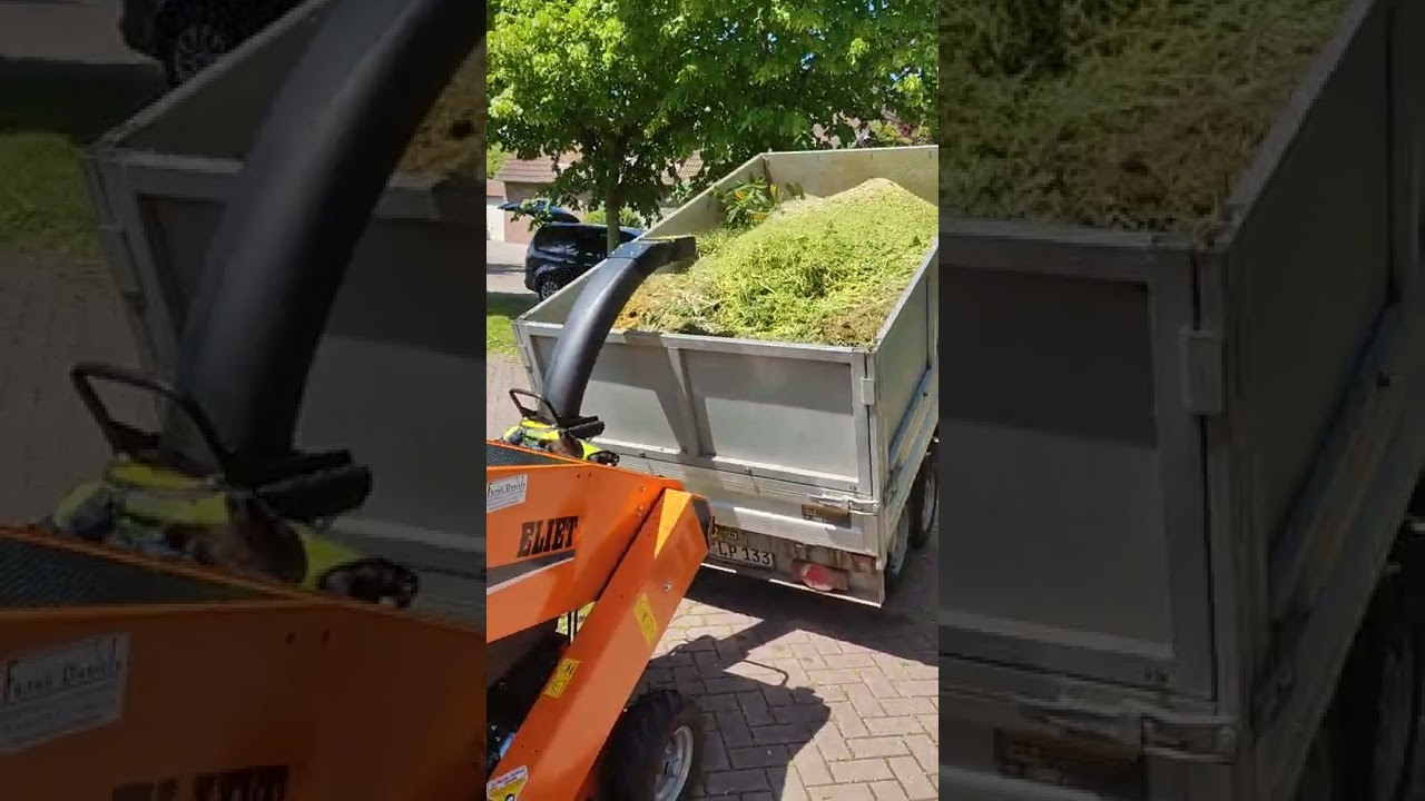 Gartenpflege Olaf Peters. Häcksler Eliet Prof 6. Man kann's auch übertreiben.
