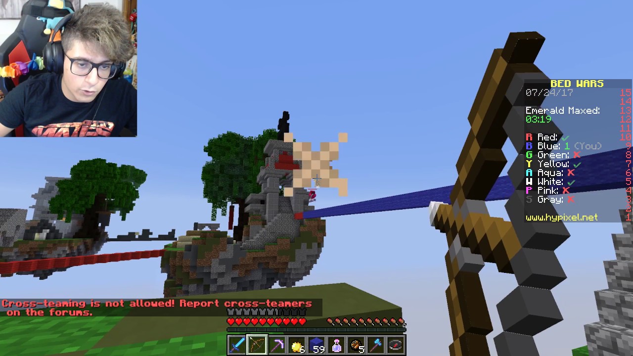 QUESTA BEDWARS MERITA 100.000 MI PIACE!!!