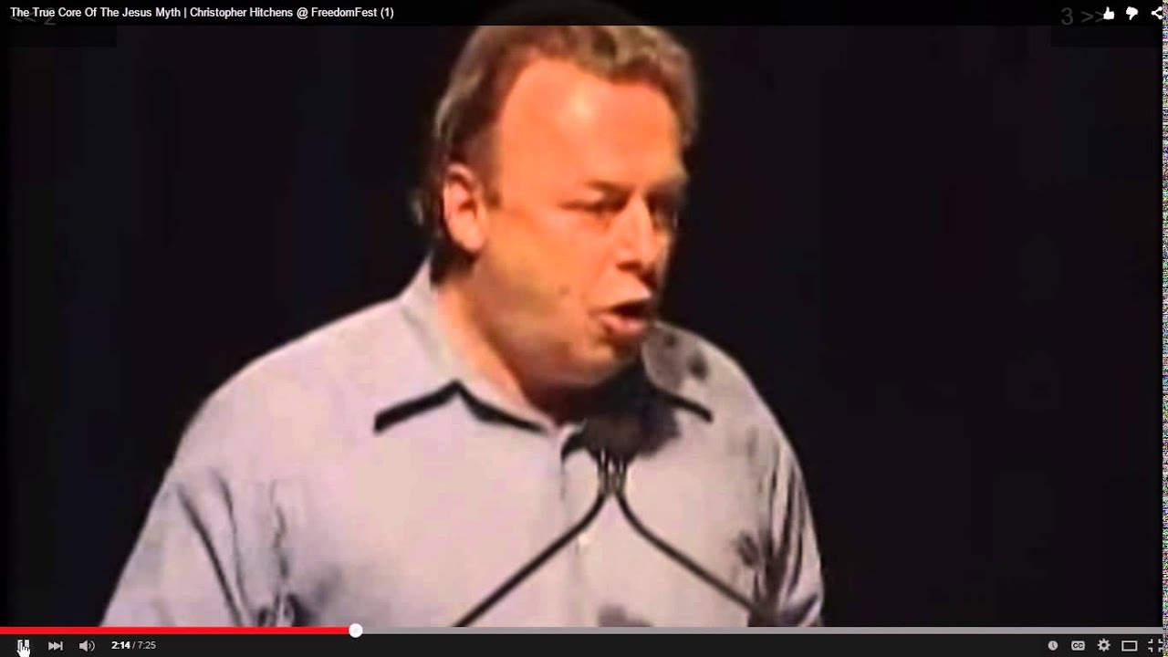 CHRISTOPHER HITCHENS - TAKE NO THOUGHT FOR TOMORROW.