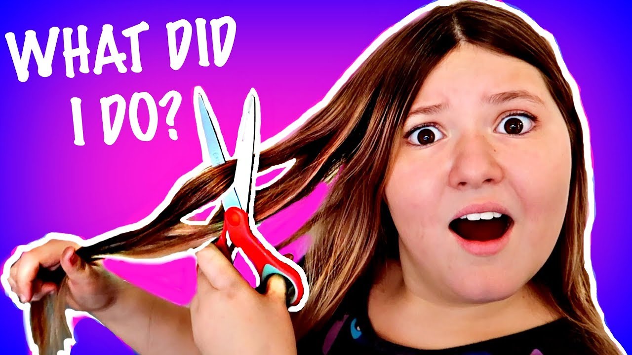 I TRIED TO CUT MY HAIR! ***NOT A GOOD IDEA***