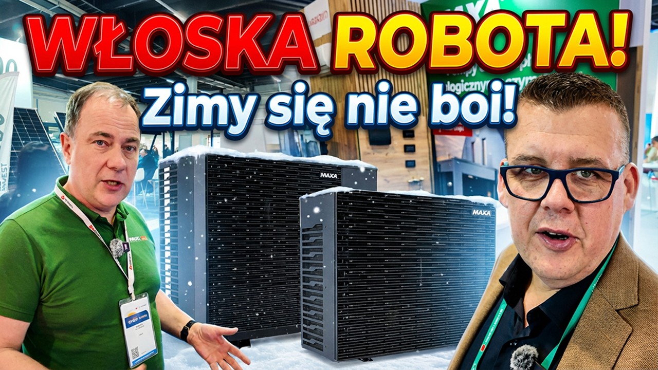 Co tak specjalnego w MAXA? Włoska pompa która mrozy pokonuje!