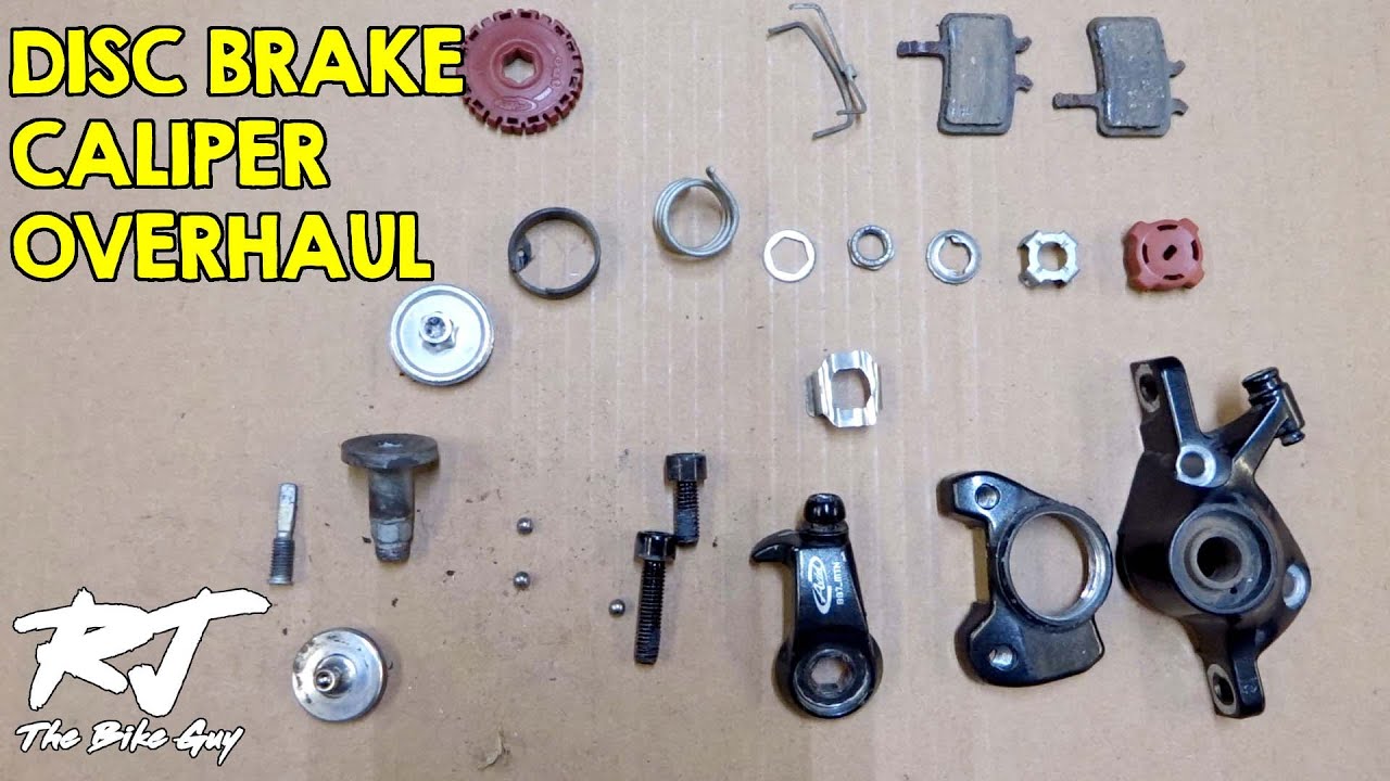 Bike Disc Brake Caliper Disassembly/Assembly (Avid BB7)