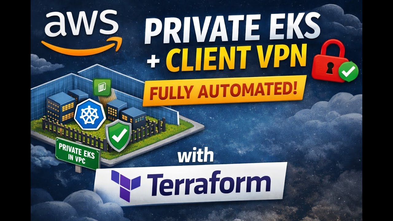 EKS Series: Private AWS EKS + Client VPN Automation with Terraform | PART 2