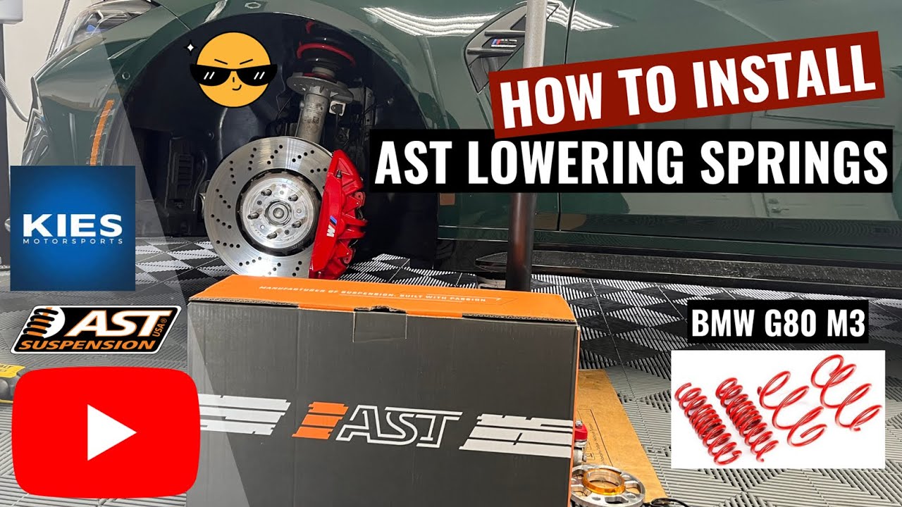 How to Install AST Lowering Springs PART 1 | BMW G80 M3