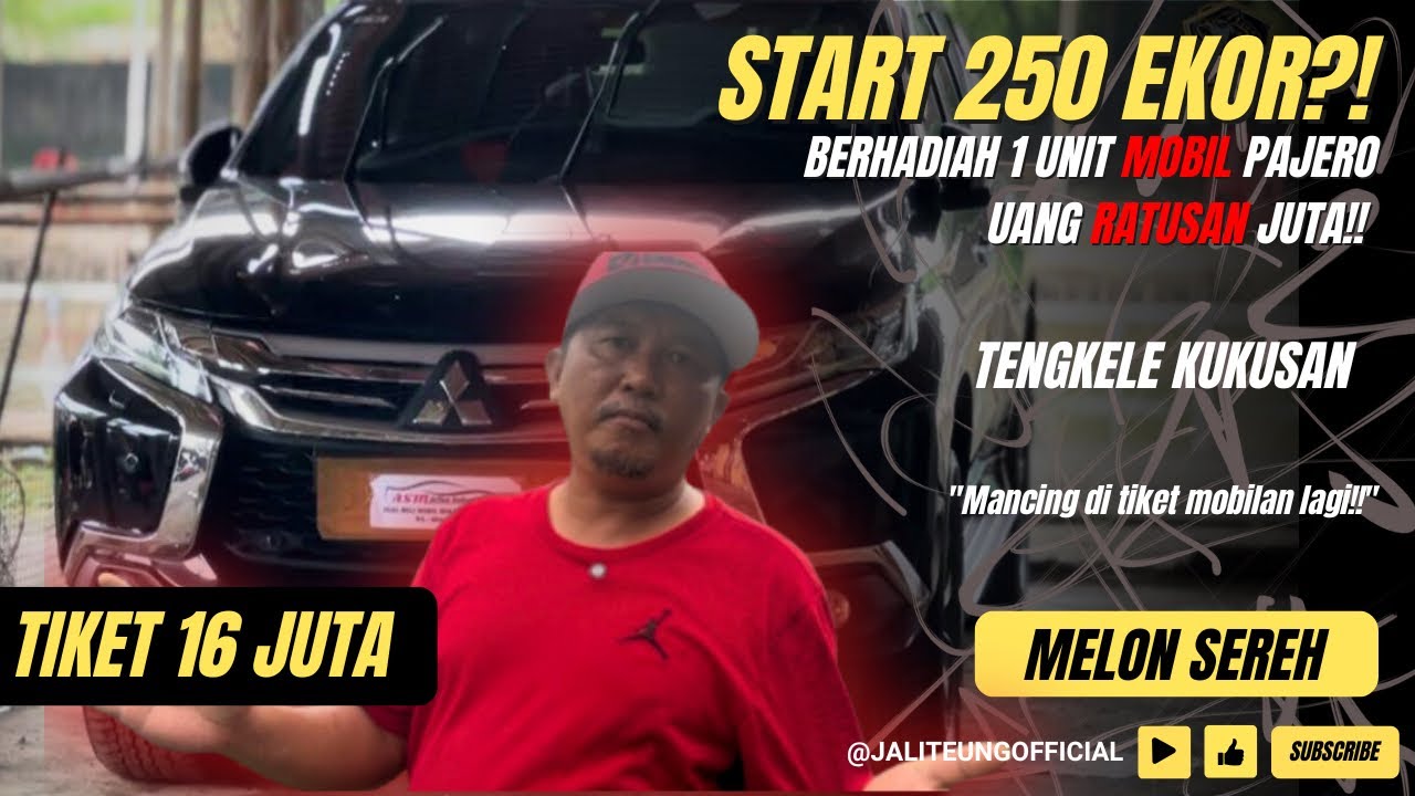MANCING LAGI DI TIKET SULTAN !!! | BERHADIAH 1 UNIT MOBIL PAJERO DAN UANG RATUSAN JUTA