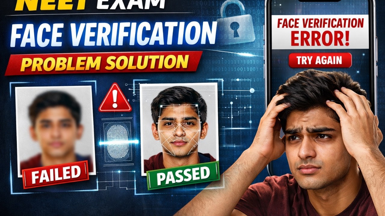 NEET 2026 Face Verification Problem | 100% Working Solution | NTA Registration Fix