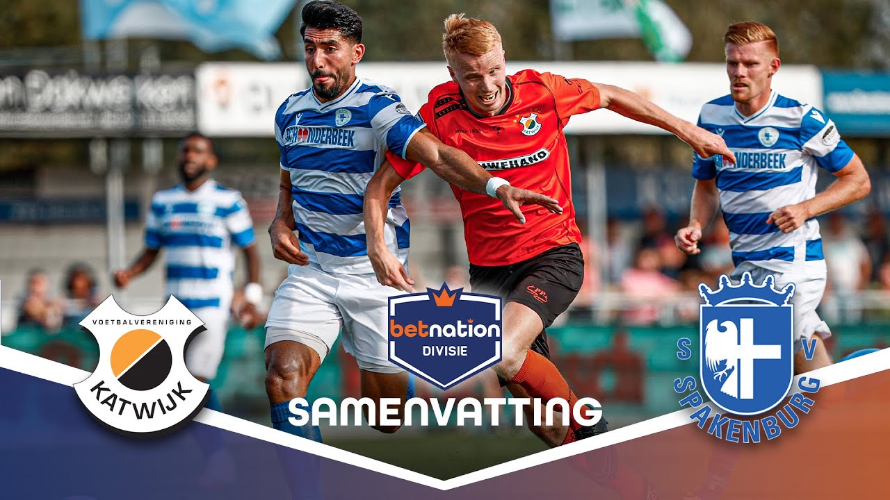 Verrassing op De Krom❓🤔 | VV Katwijk vs. SV Spakenburg | Samenvatting Betnation Divisie 23/24