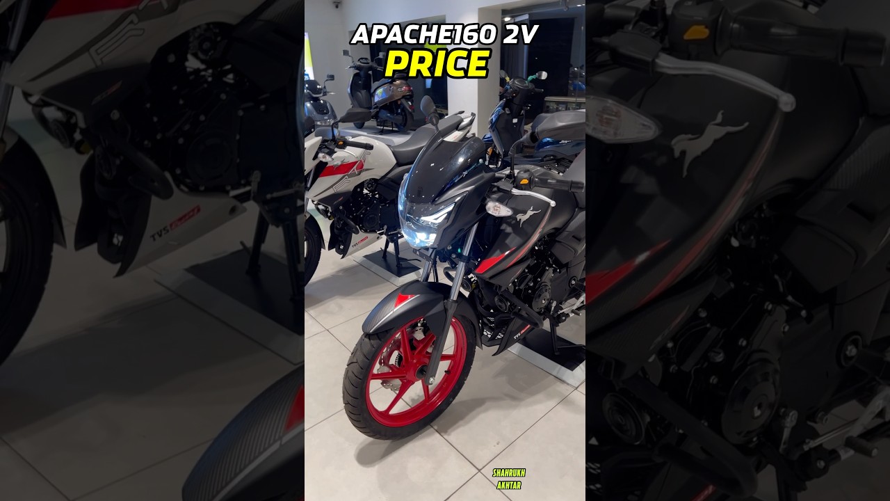2025 Tvs Apache RTR 160 2v New Model Onroad Price 💯 #tvsapachertr #tvsapache #shorts