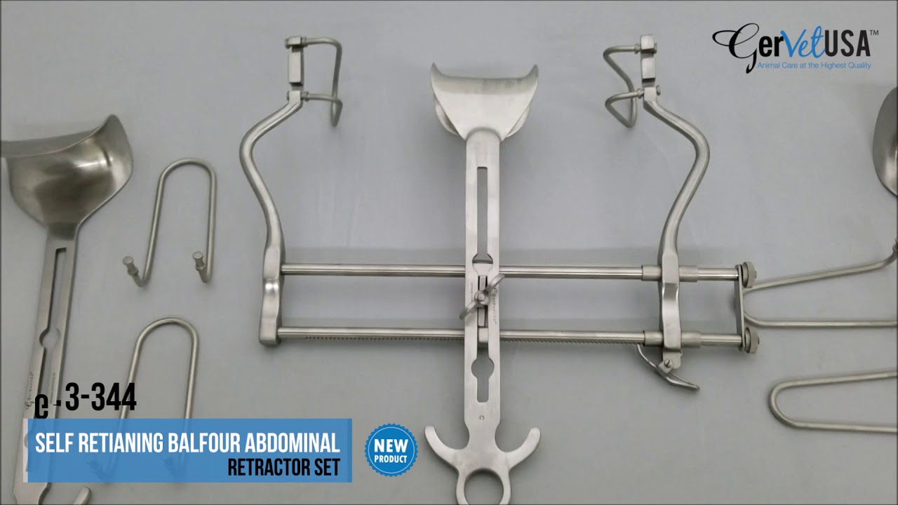 Balfour Abdominal Retractor Self Retaining Adjustable | GerVetUSA