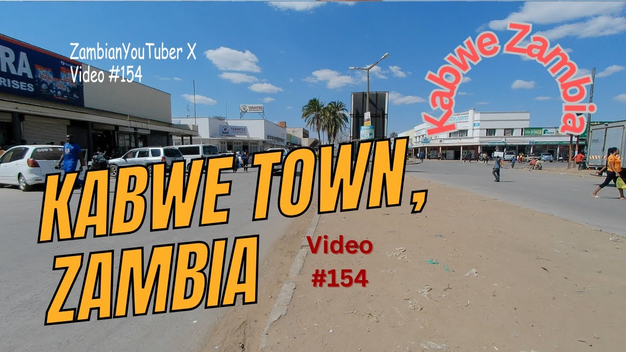 Kabwe - Town, Zambia (What the Western Media will not show you!) Video #154
