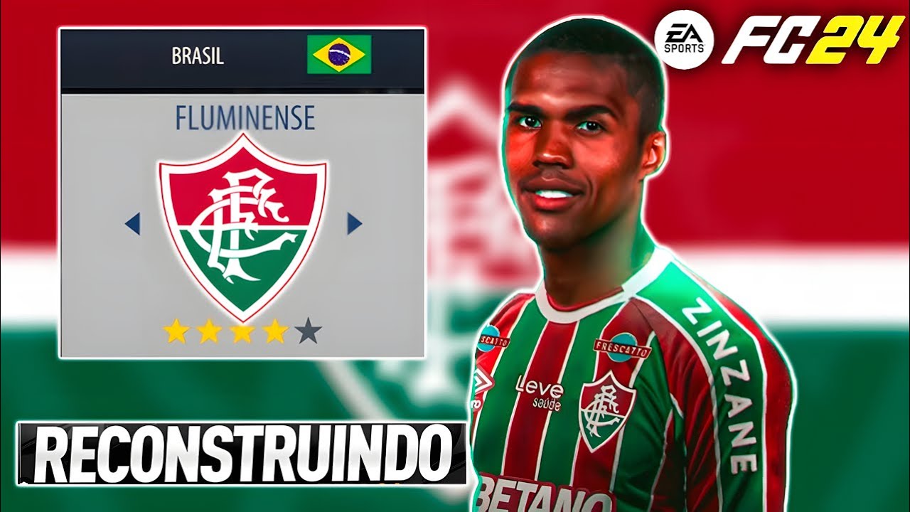 RECONSTRUINDO O FLUMINENSE ! DOUGLAS COSTA NO ATAQUE ! FC 24 - MODO CARREIRA ! PARTE 1