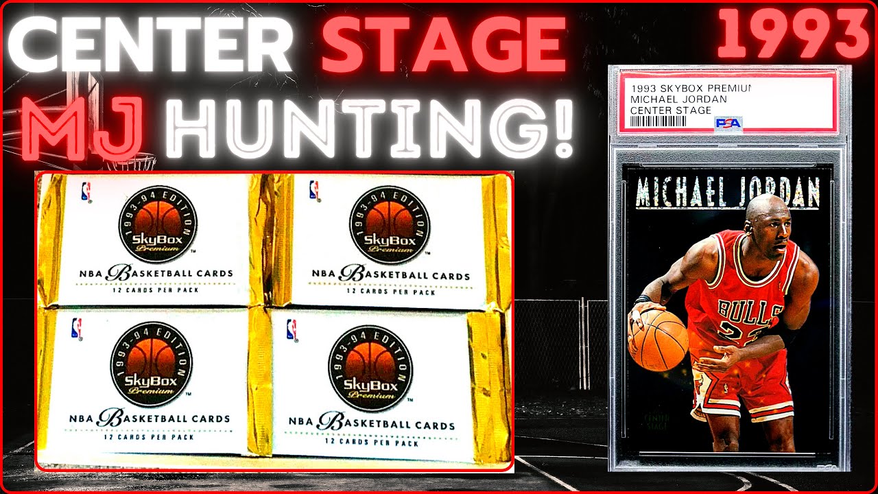 1993-94 Skybox Premium Basketball Break! Карточка Майкла Джордана в центре внимания?!