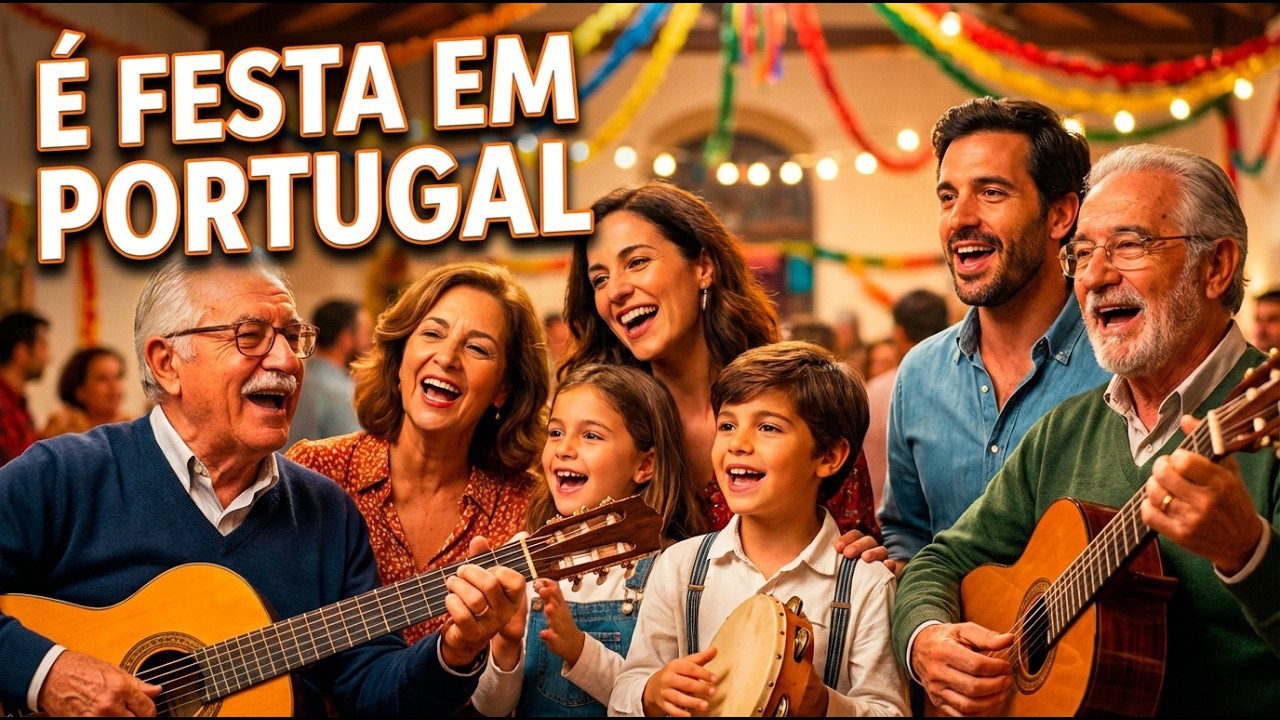 É Festa em Portugal 🇵🇹🎶 | Tradições Portuguesas