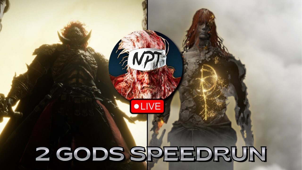 Two Gods Glitchless Speedrun Grind for PB | Two Worlds 2v2 Bingo Match at 8pm EST
