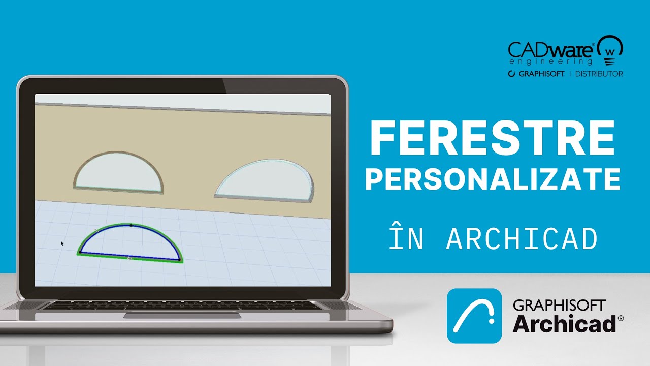 Ferestre personalizate în Archicad | Tutorial Archicad România | Archicad Tips & Tricks #20