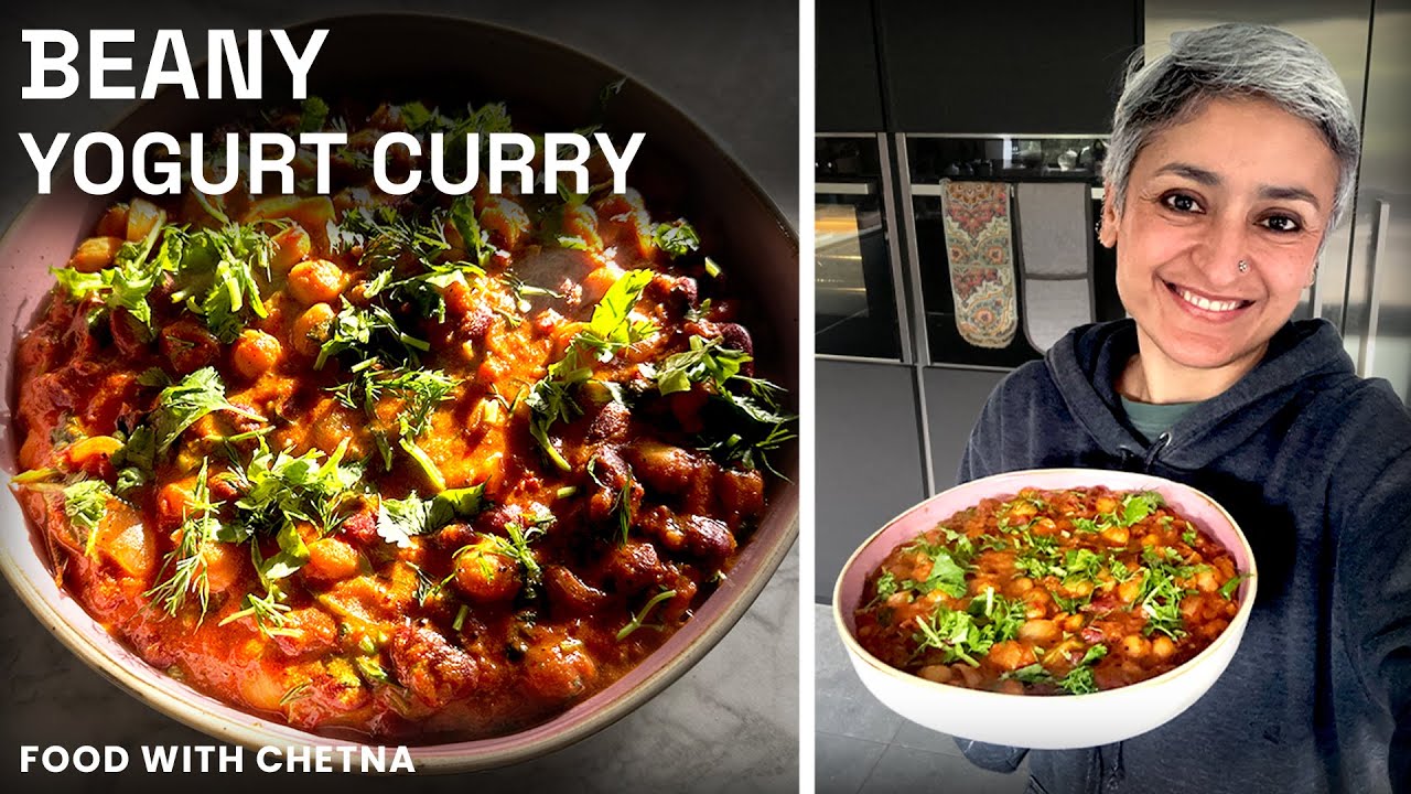 High Protein Healthy Bean Curry Recipe | Chetna Makan