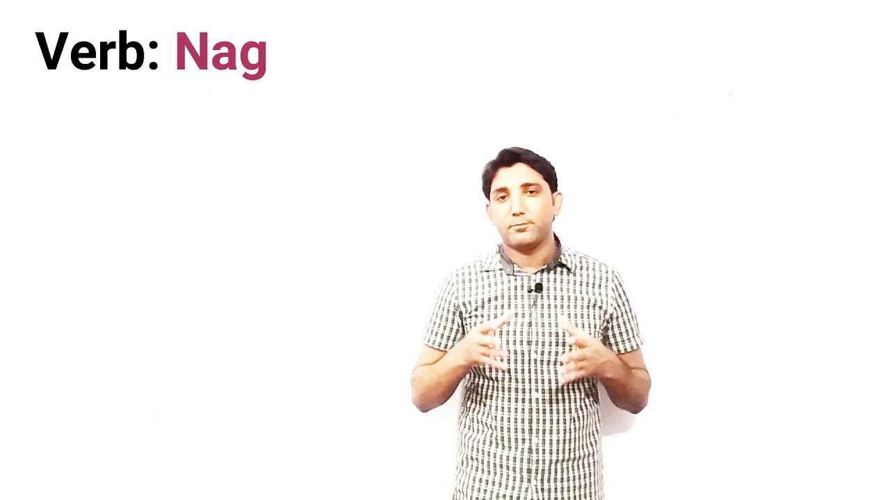 English vocabulary. Nab, nag., nap.. with meaning and example sentence.