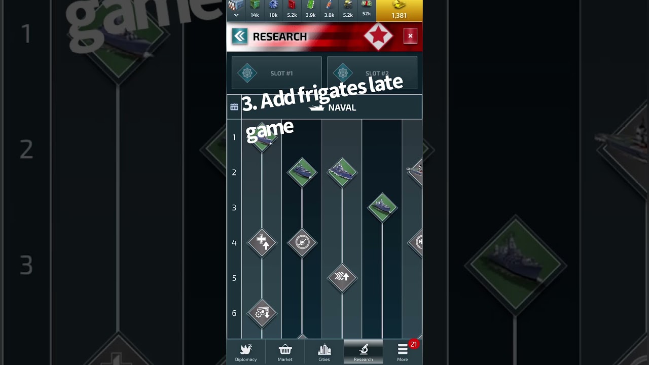 Navy Guide Conflict of Nations WW3!!! #conww3 #strategy #strategys #navy