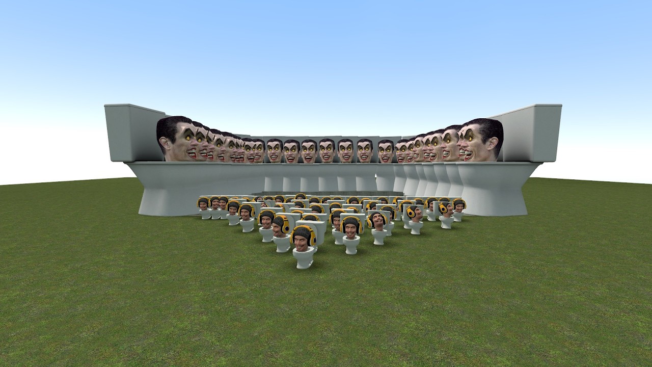 EPIC SKIBIDI BATTLE: Toilet  - Spartan Kicking (Garry's Mod)