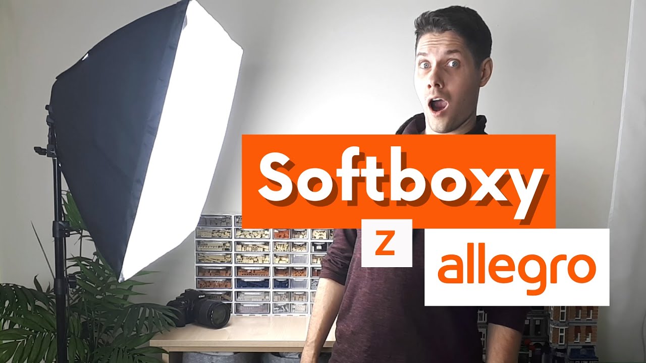 SOFTBOX z ALLEGRO - czy warto kupić? 💡| JAK ROZŁOŻYĆ SOFTBOX poradnik | Unboxing Montaż i Recenzja ✅