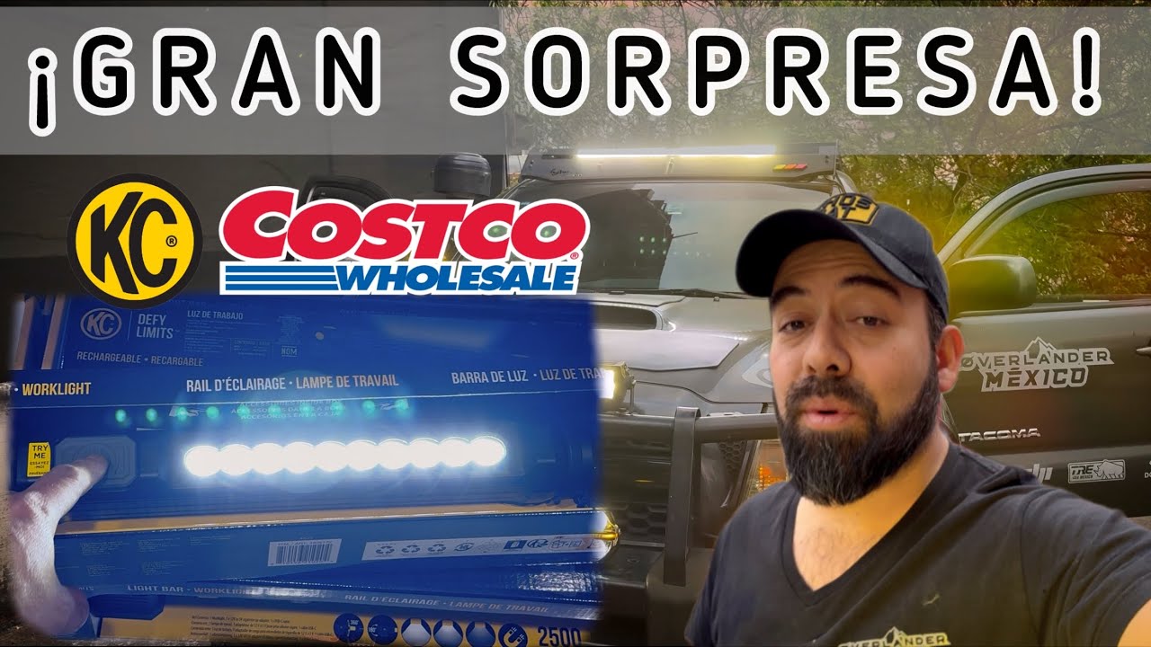 Preparándome para el Camp: Estrenando las LUCES KC de COSTCO!