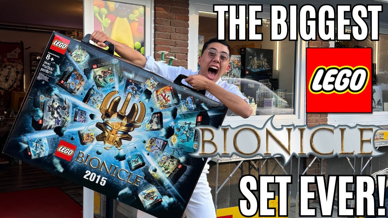 I Got the BIGGEST LEGO Bionicle Set EVER!