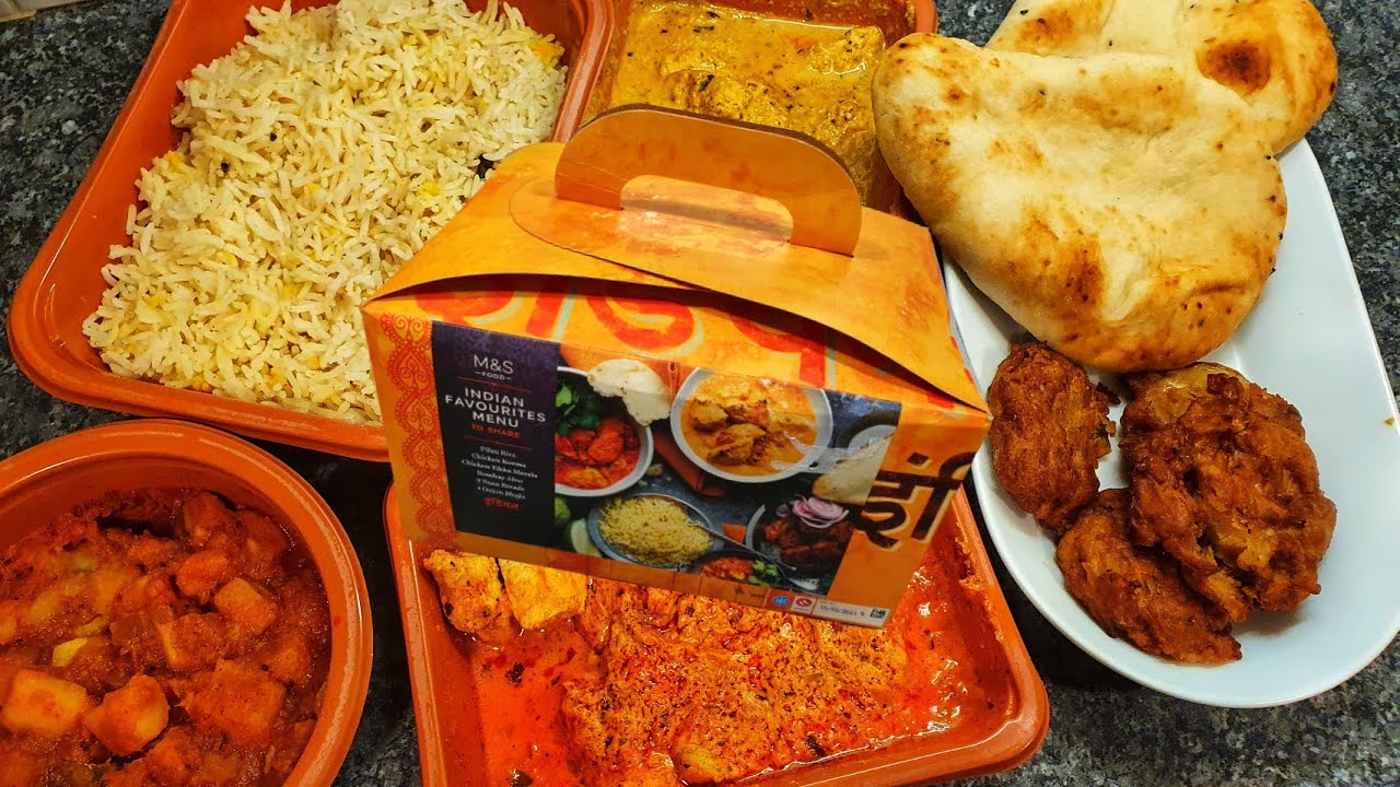 Marks & Spencer INDIAN SHARER BOX Review - Steven Heap