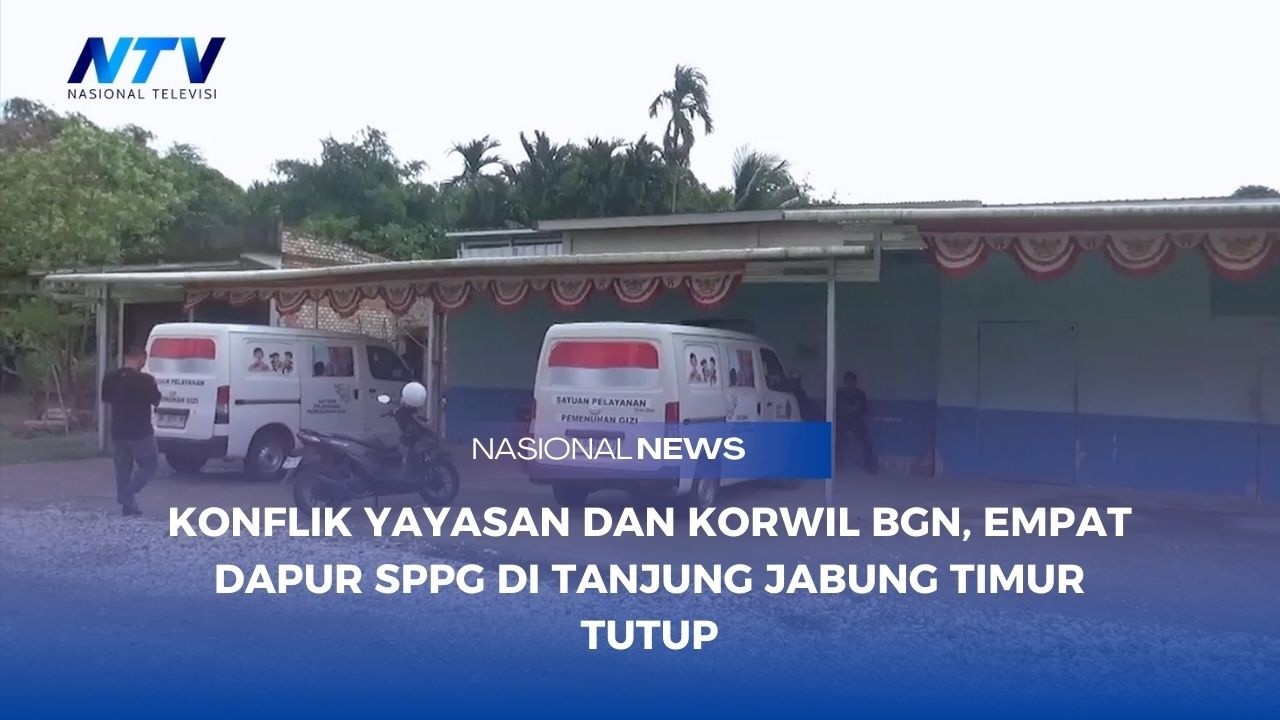 KONFLIK YAYASAN DAN KORWIL BGN, EMPAT DAPUR SPPG DI TANJUNG JABUNG TIMUR TUTUP