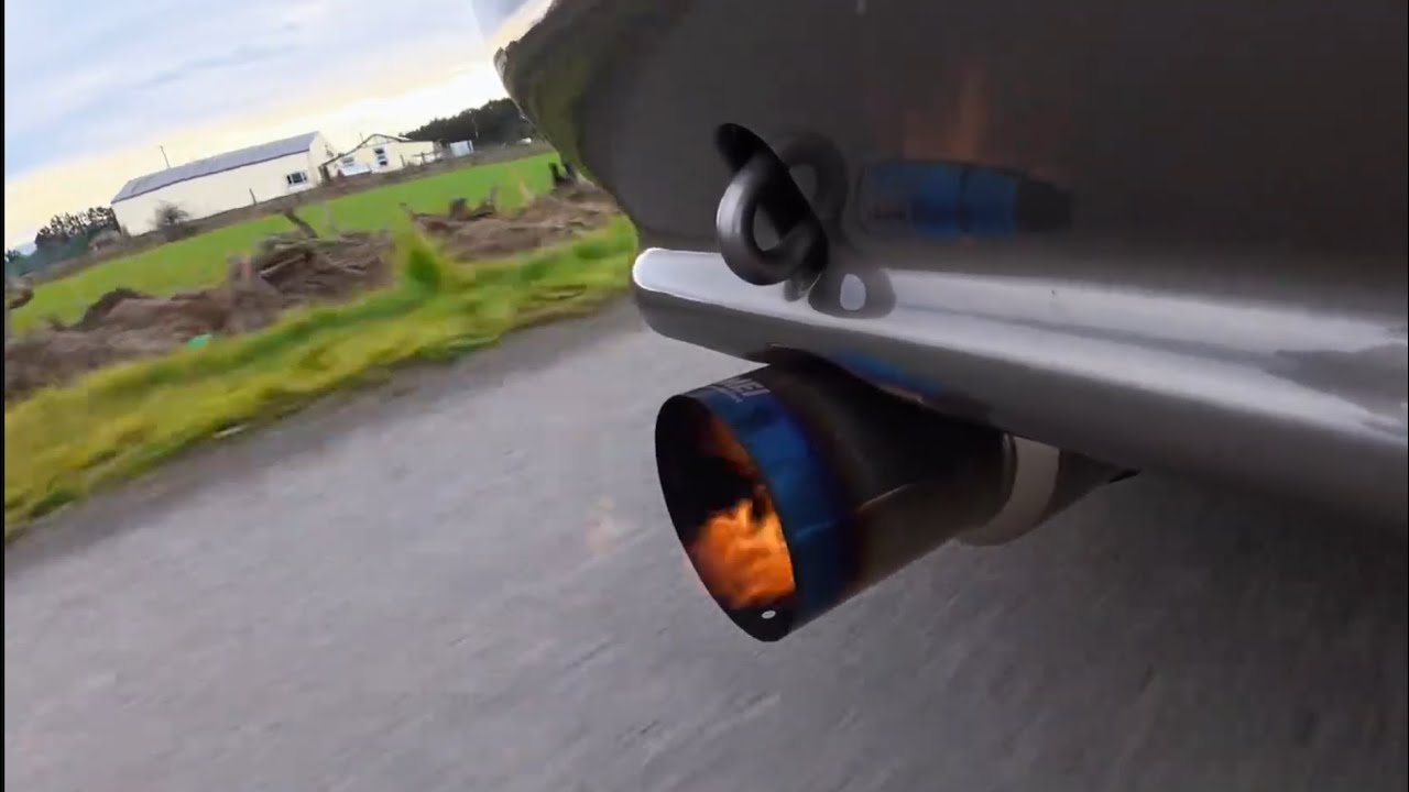 Nissan Skyline R32 GTR Full Tomei Exhaust Equal Front Pipe Exhaust Sound. 4K