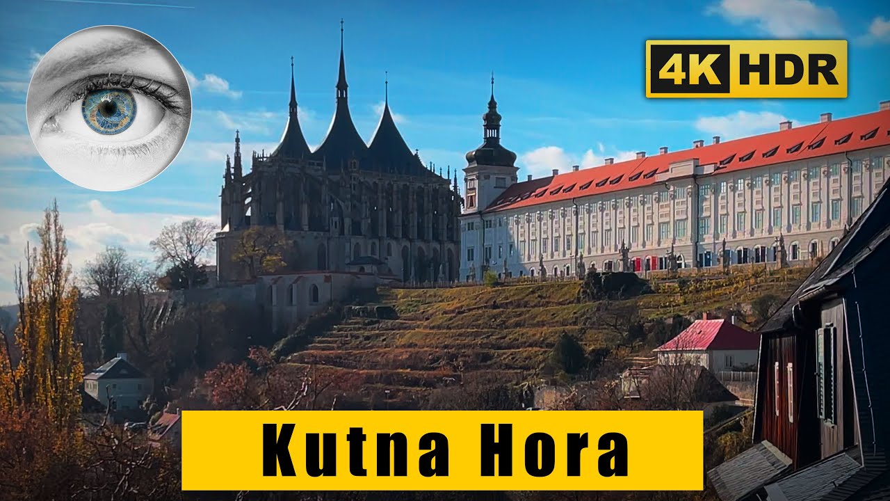 Kutna Hora: Historical Town Center, Church of St Barbara, World Heritage UNESCO 4k HDR ASMR Part 1