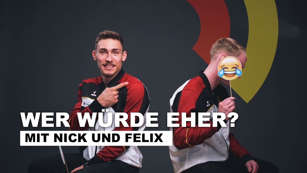 Wer w&uuml;rde eher? mit Nick Klessing und Felix Remuta | Turn-Team Deutschland