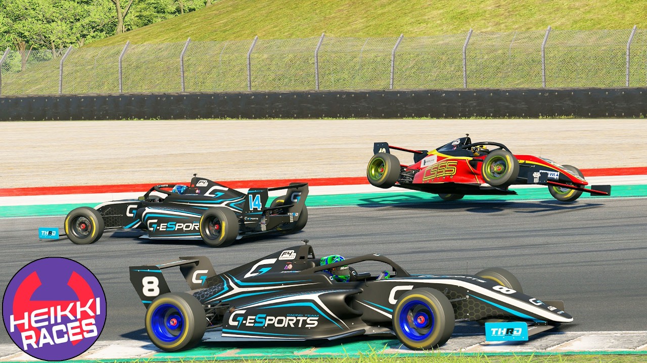 Los niñatos del karting están fuera de control en iRacing (iRacing / Mugello / F4) || Heikki360ES