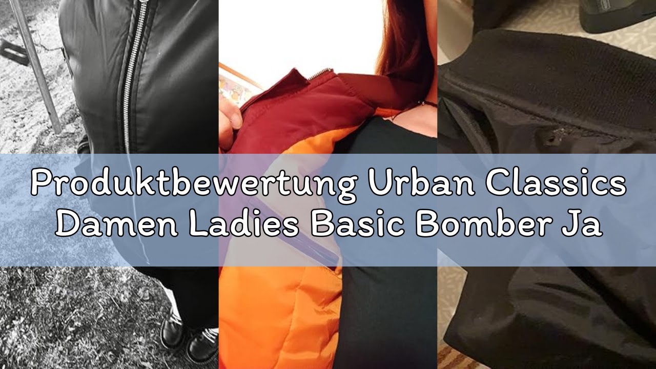 Produktbewertung Urban Classics Damen Ladies Basic Bomber Jacket